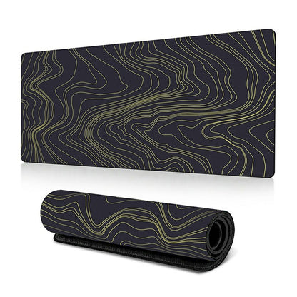 400*900*3mm Large Mouse Pad Thermal Transfer Printing Abstract Pattern Desktop Mat