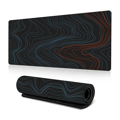 400*900*3mm Large Mouse Pad Thermal Transfer Printing Abstract Pattern Desktop Mat