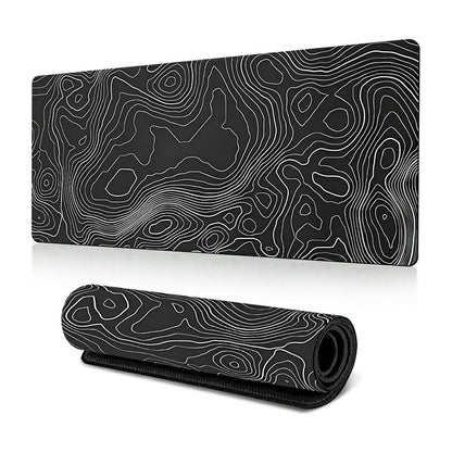 400*900*3mm Large Mouse Pad Thermal Transfer Printing Abstract Pattern Desktop Mat