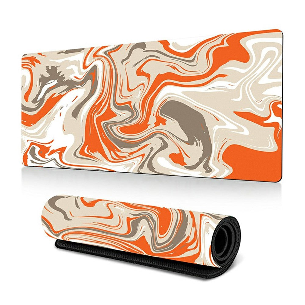 300 x 700 x 3mm Anti-Slip Desk Mouse Mat Abstract Fluid Pattern Mouse Pad