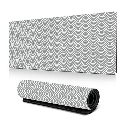 300 x 700 x 3mm Abstract Fluid Pattern Mouse Mat Non-Slip Rubber Mouse Pad