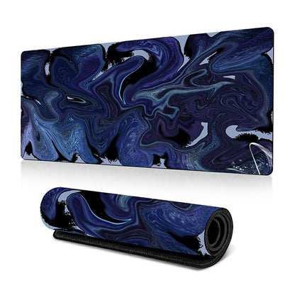 300 x 700 x 3mm Abstract Fluid Pattern Mouse Mat Non-Slip Rubber Mouse Pad