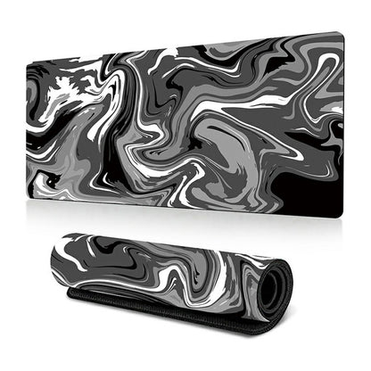 300 x 700 x 2mm Abstract Fluid Design Mouse Pad Non-Slip Rubber Mouse Mat