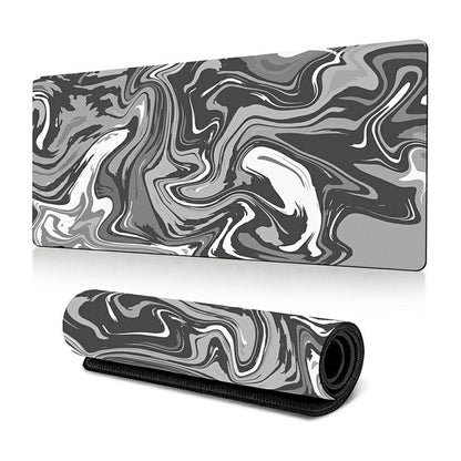 300 x 700 x 2mm Abstract Fluid Design Mouse Pad Non-Slip Rubber Mouse Mat