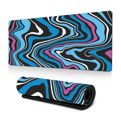 300 x 700 x 2mm Abstract Fluid Design Mouse Pad Non-Slip Rubber Mouse Mat