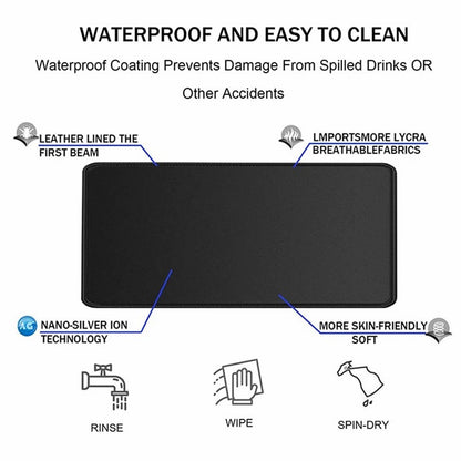 300*700*3mm Large Mouse Pad Abstract Thermal Transfer Printing Anti-skid Desktop Mat