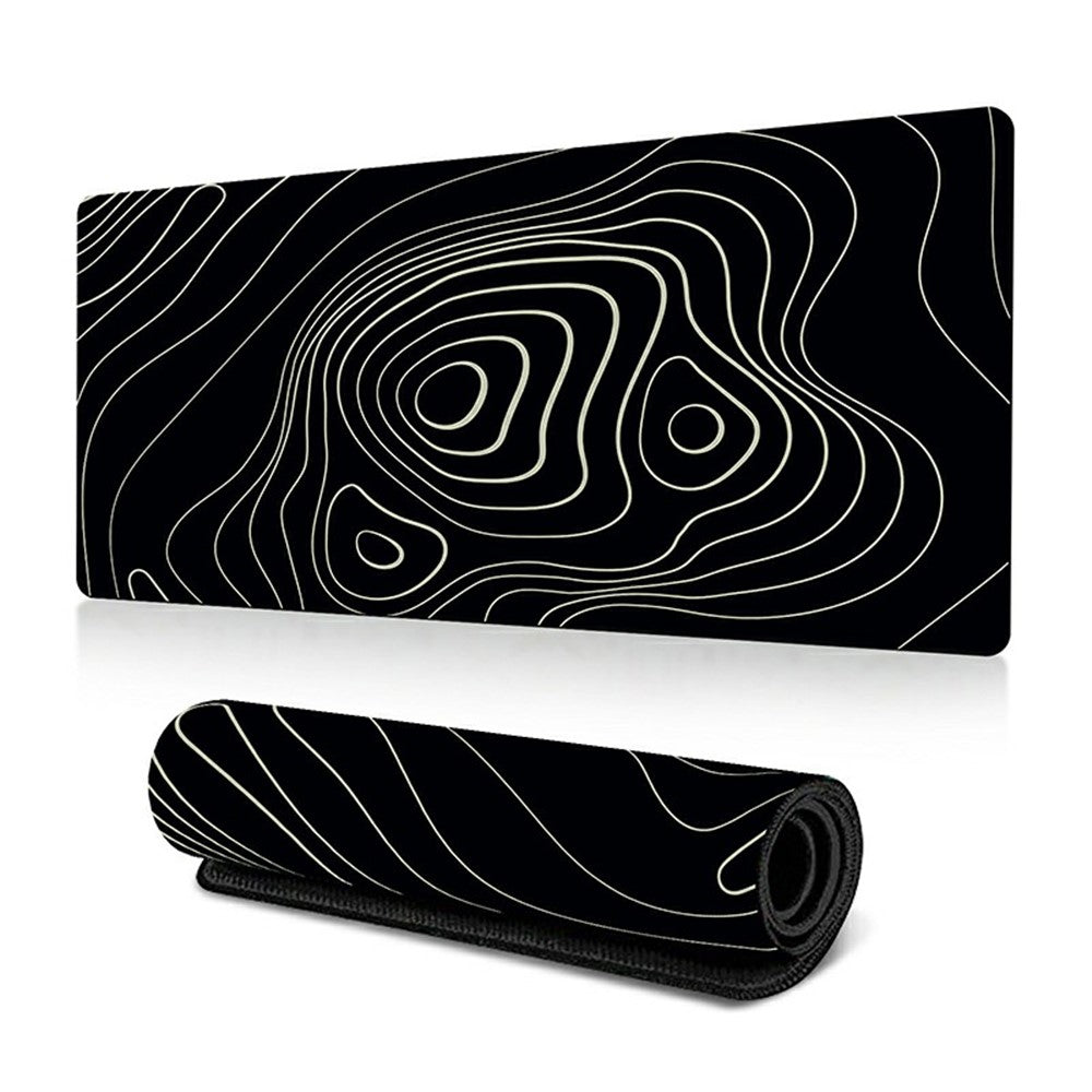 300*700*3mm Large Mouse Pad Abstract Thermal Transfer Printing Anti-skid Desktop Mat