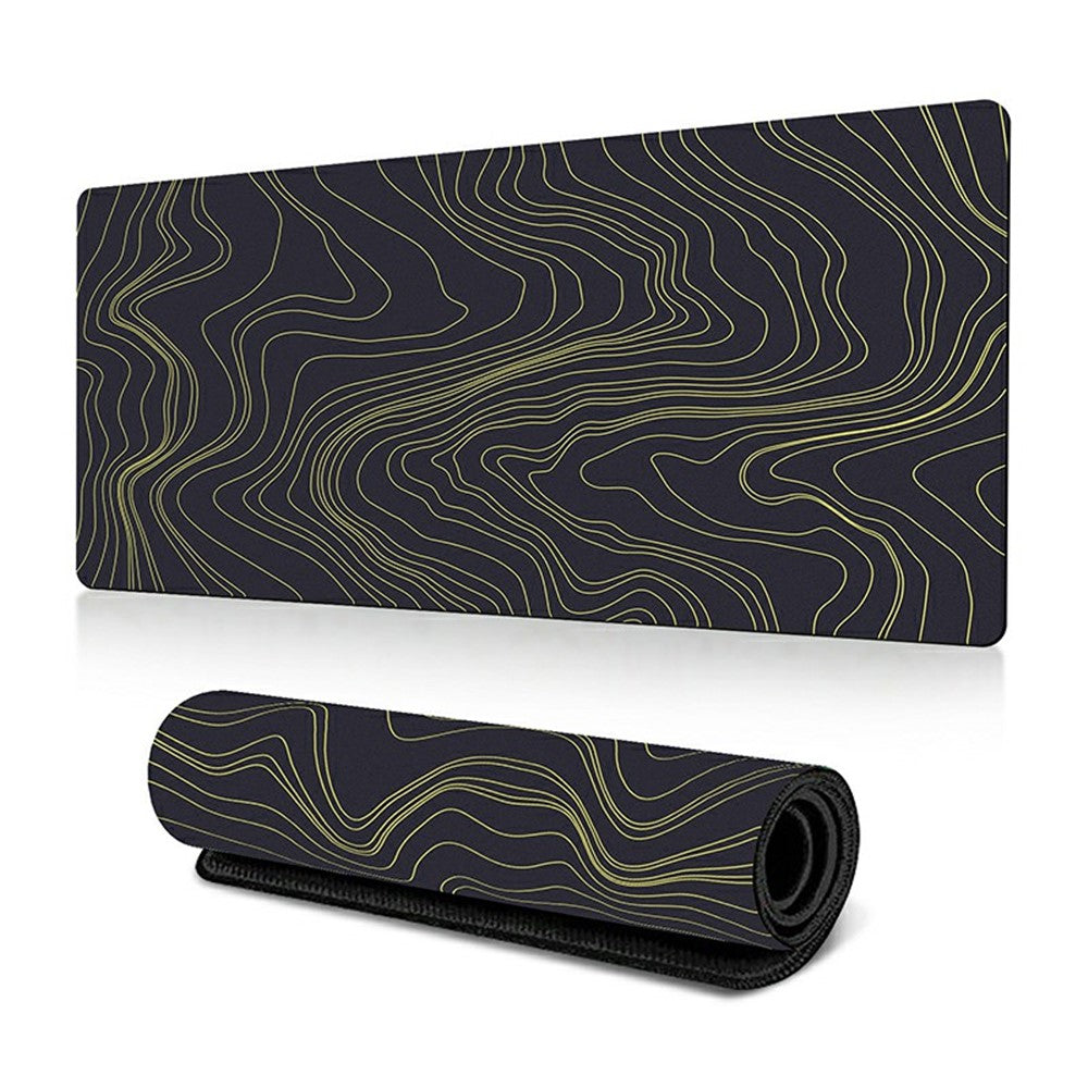 300*700*3mm Large Mouse Pad Abstract Thermal Transfer Printing Anti-skid Desktop Mat