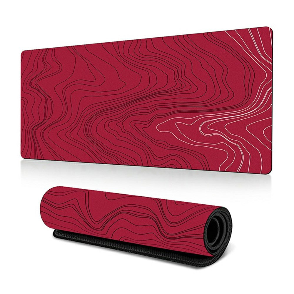 300*700*3mm Large Mouse Pad Abstract Thermal Transfer Printing Anti-skid Desktop Mat