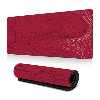 300*700*3mm Large Mouse Pad Abstract Thermal Transfer Printing Anti-skid Desktop Mat
