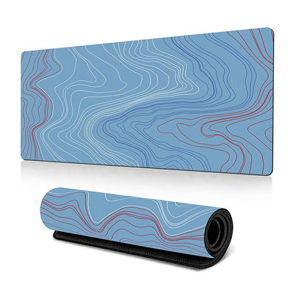 300*700*3mm Large Mouse Pad Abstract Thermal Transfer Printing Anti-skid Desktop Mat