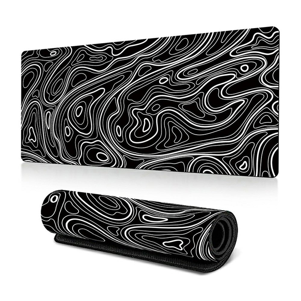 300*700*3mm Large Mouse Pad Abstract Thermal Transfer Printing Anti-skid Desktop Mat