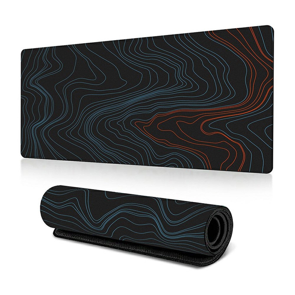 300*700*3mm Large Mouse Pad Abstract Thermal Transfer Printing Anti-skid Desktop Mat