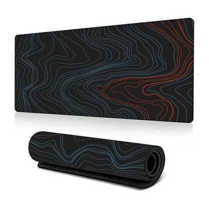 300*700*3mm Large Mouse Pad Abstract Thermal Transfer Printing Anti-skid Desktop Mat