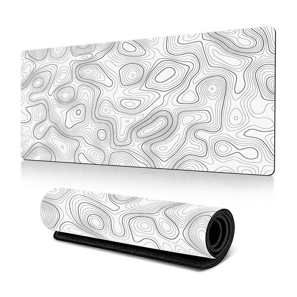 300*700*3mm Large Mouse Pad Abstract Thermal Transfer Printing Anti-skid Desktop Mat