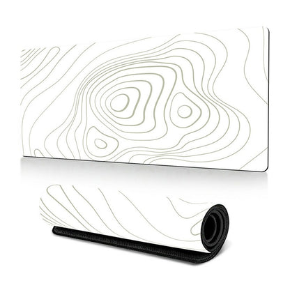 300*700*3mm Large Mouse Pad Abstract Thermal Transfer Printing Anti-skid Desktop Mat