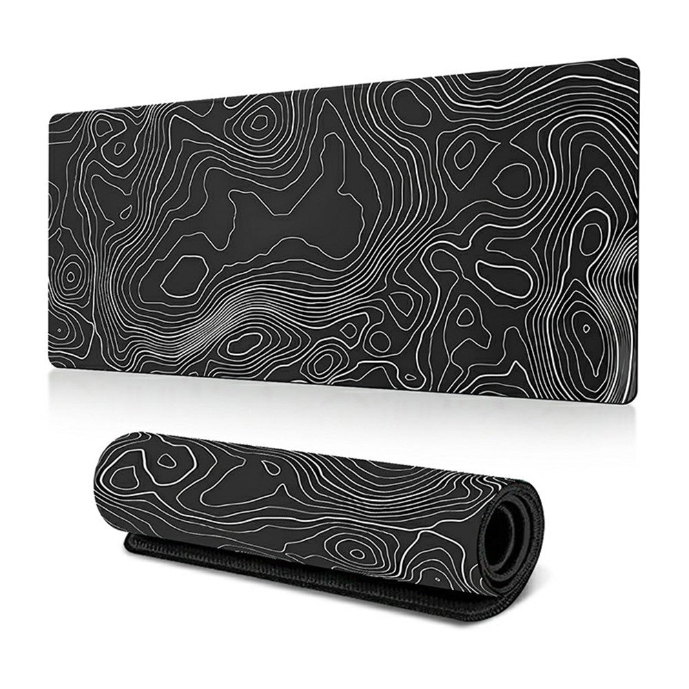 300*700*3mm Large Mouse Pad Abstract Thermal Transfer Printing Anti-skid Desktop Mat