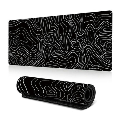 300*700*3mm Large Mouse Pad Abstract Pattern Anti-skid Computer Laptop Desktop Mat