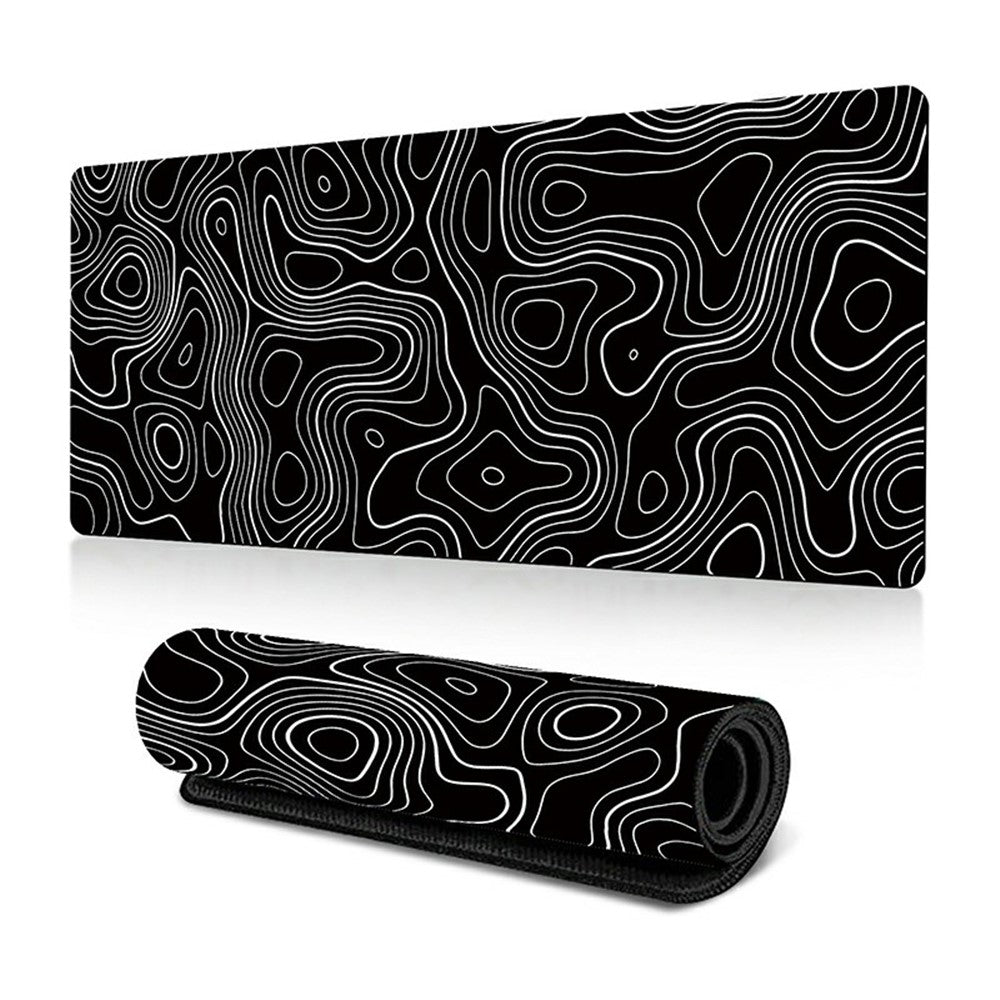 300*700*3mm Large Mouse Pad Abstract Pattern Anti-skid Computer Laptop Desktop Mat
