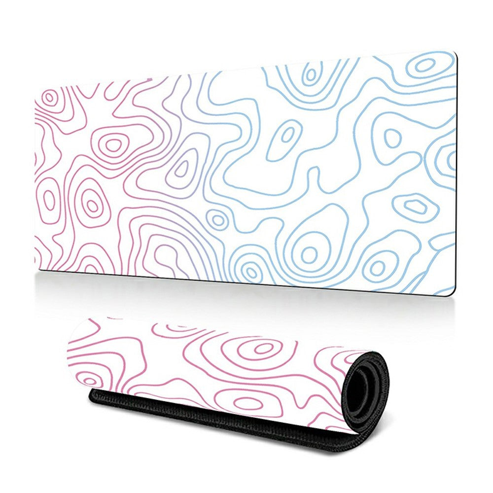 300*700*3mm Large Mouse Pad Abstract Pattern Anti-skid Computer Laptop Desktop Mat