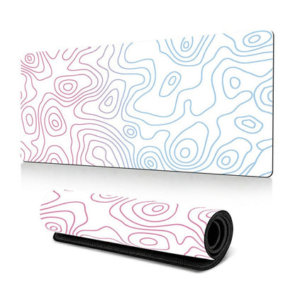 300*700*3mm Large Mouse Pad Abstract Pattern Anti-skid Computer Laptop Desktop Mat