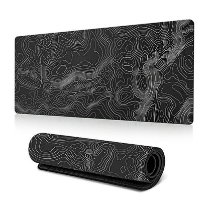 300*700*3mm Large Mouse Pad Abstract Pattern Anti-skid Computer Laptop Desktop Mat