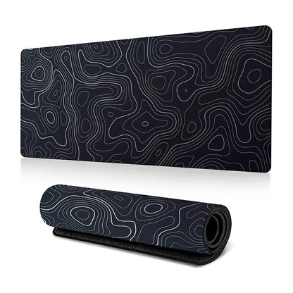 300*700*3mm Large Mouse Pad Abstract Pattern Anti-skid Computer Laptop Desktop Mat
