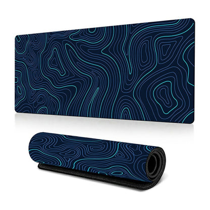 300*700*3mm Large Mouse Pad Abstract Pattern Anti-skid Computer Laptop Desktop Mat