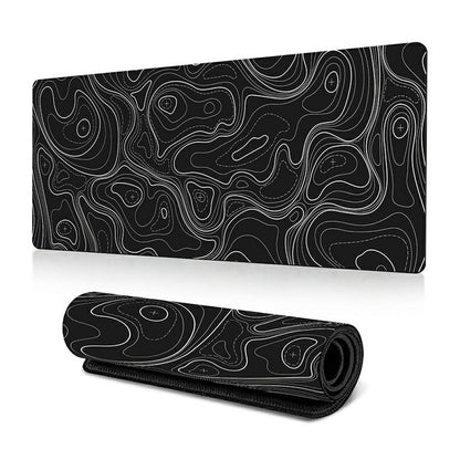 300*700*3mm Large Mouse Pad Abstract Pattern Anti-skid Computer Laptop Desktop Mat