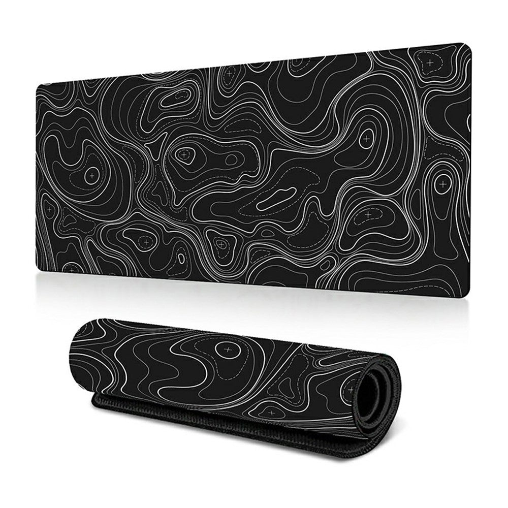300*700*2mm Rubber Mouse Pad Abstract Pattern Anti-skid Computer Desktop Mat