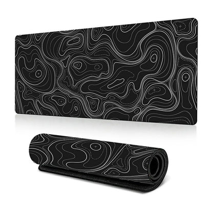 300*700*2mm Rubber Mouse Pad Abstract Pattern Anti-skid Computer Desktop Mat