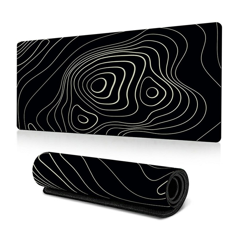 300*700*2mm Rubber Mouse Pad Abstract Pattern Anti-skid Computer Desktop Mat