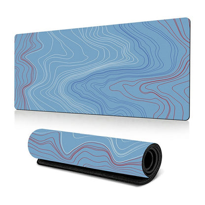 300*700*2mm Rubber Mouse Pad Abstract Pattern Anti-skid Computer Desktop Mat