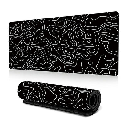 300*700*2mm Rubber Mouse Pad Abstract Pattern Anti-skid Computer Desktop Mat
