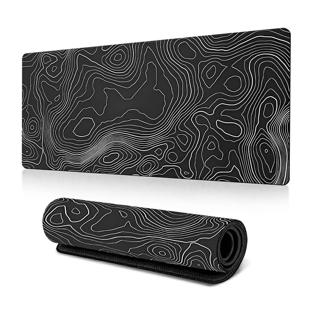 300*700*2mm Rubber Mouse Pad Abstract Pattern Anti-skid Computer Desktop Mat