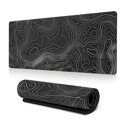 300*700*2mm Rubber Mouse Pad Abstract Pattern Anti-skid Computer Desktop Mat