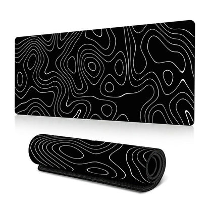 300*700*2mm Rubber Mouse Pad Abstract Pattern Anti-skid Computer Desktop Mat