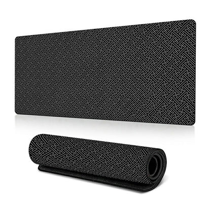 300*800*2mm Large Mouse Pad Stylish Abstract Pattern Anti-skid Desktop Mat