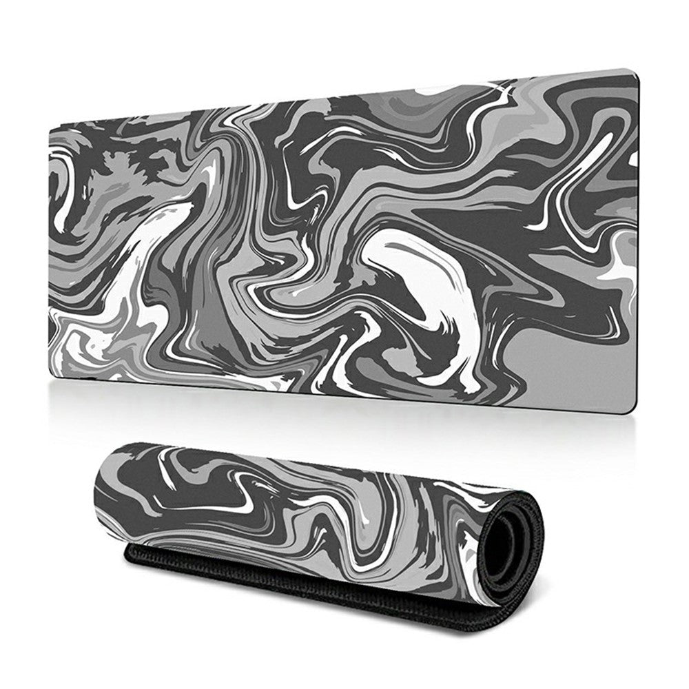 300 x 600 x 3mm Abstract Fluid Pattern Mouse Pad Large Non-Slip Rubber Mouse Mat