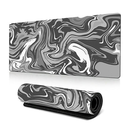 300 x 600 x 3mm Abstract Fluid Pattern Mouse Pad Large Non-Slip Rubber Mouse Mat