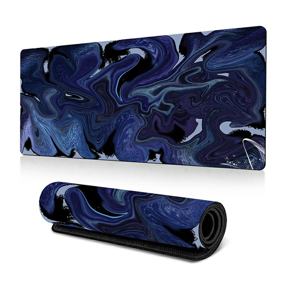 300 x 600 x 3mm Abstract Fluid Pattern Large Mouse Mat Non-Slip Rubber Mouse Pad