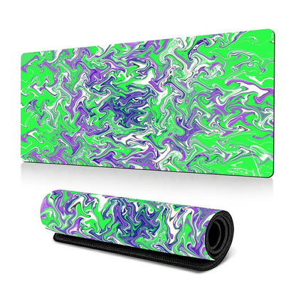 300 x 600 x 3mm Abstract Fluid Pattern Large Mouse Mat Non-Slip Rubber Mouse Pad