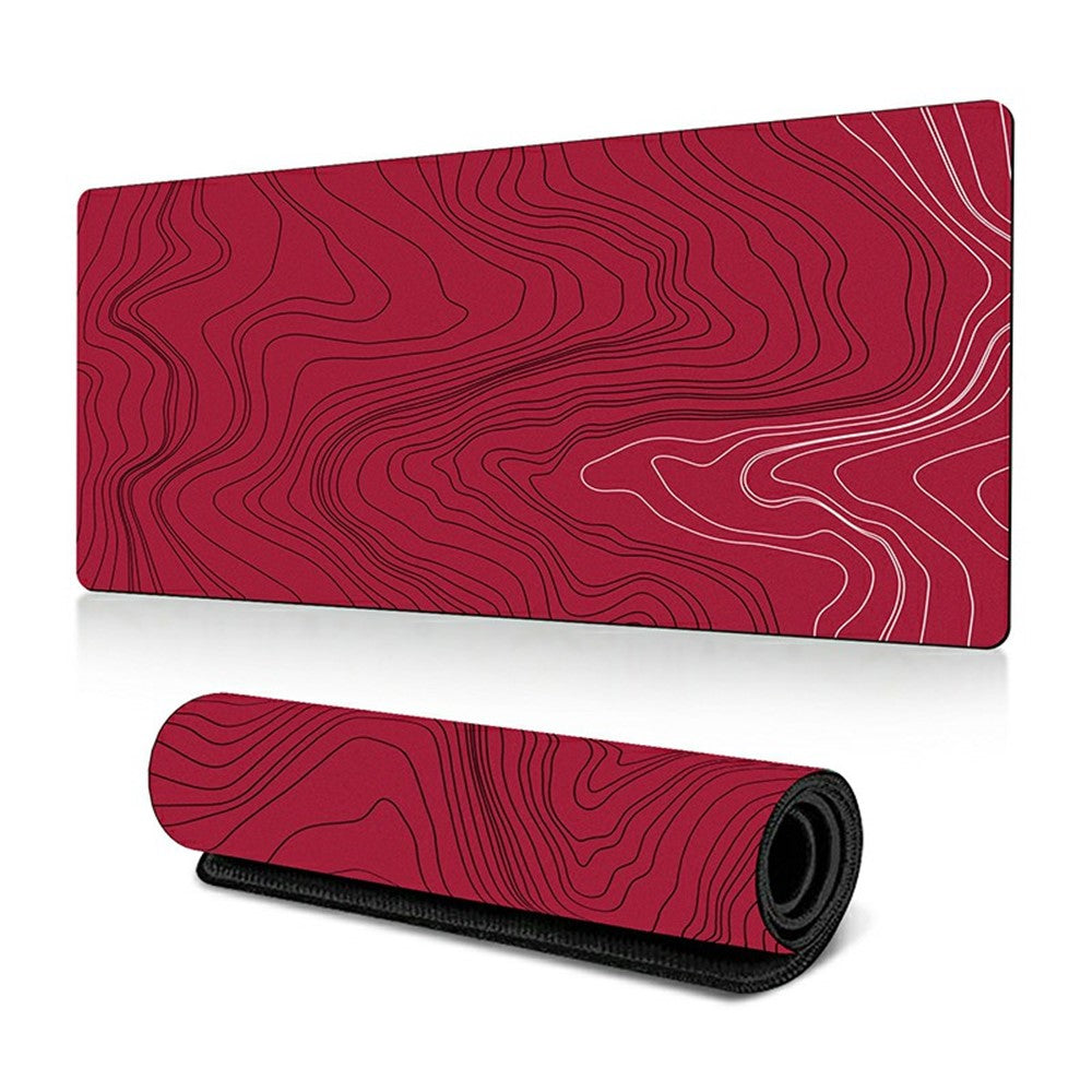 300 x 600 x 3mm Abstract Fluid Pattern Large Mouse Mat Non-Slip Rubber Mouse Pad