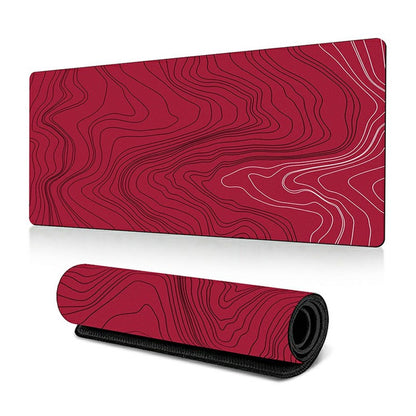 300 x 600 x 3mm Abstract Fluid Pattern Large Mouse Mat Non-Slip Rubber Mouse Pad