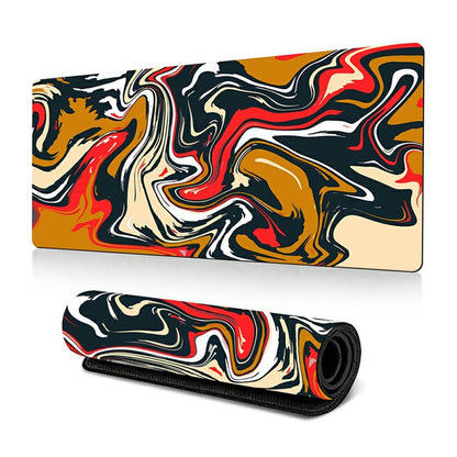 300 x 600 x 2mm Abstract Fluid Pattern Mouse Pad Desk Large Mouse Mat