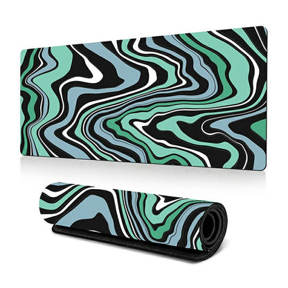 300 x 600 x 2mm Abstract Fluid Pattern Mouse Pad Desk Large Mouse Mat