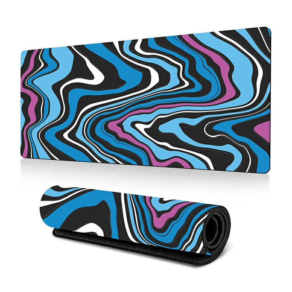 300 x 600 x 2mm Abstract Fluid Pattern Mouse Pad Desk Large Mouse Mat