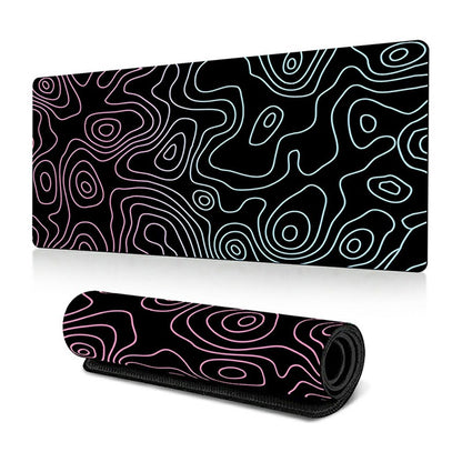 300 x 600 x 2mm Abstract Pattern Large Mouse Pad Creative Desk Mouse Mat