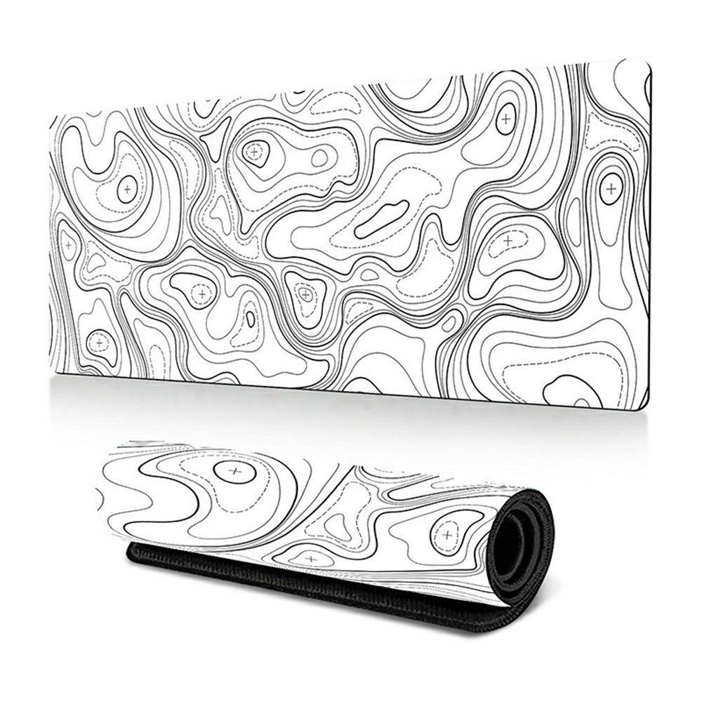 300 x 600 x 2mm Creative Large Mouse Pad Abstract Pattern Desk Mouse Mat