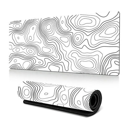 300 x 600 x 2mm Creative Large Mouse Pad Abstract Pattern Desk Mouse Mat